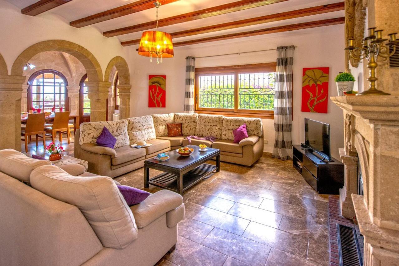 0327 Villa El Cau Хавеа Экстерьер фото